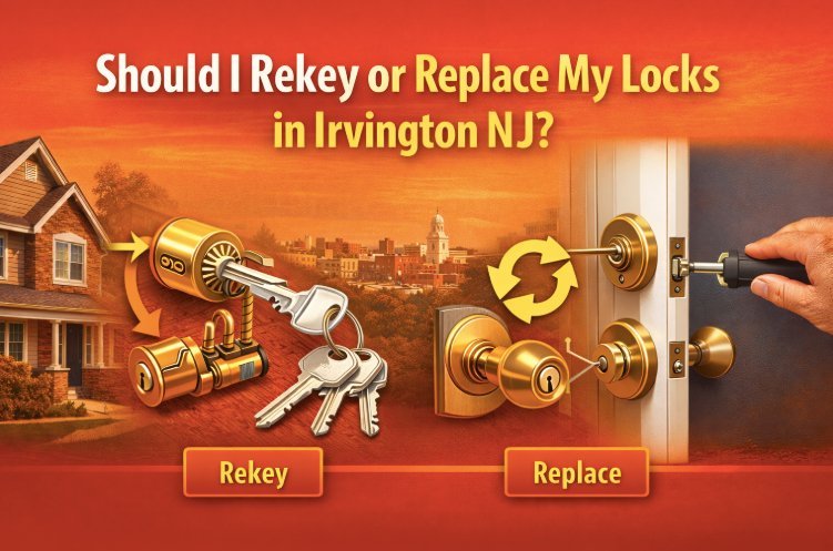 Should I Rekey or Replace My Locks in Irvington NJ?